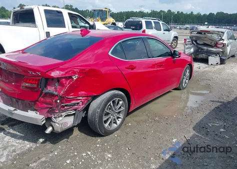 2019 Acura Tlx Standard из США, поврежденный, VIN 19UUB1F33KA010653